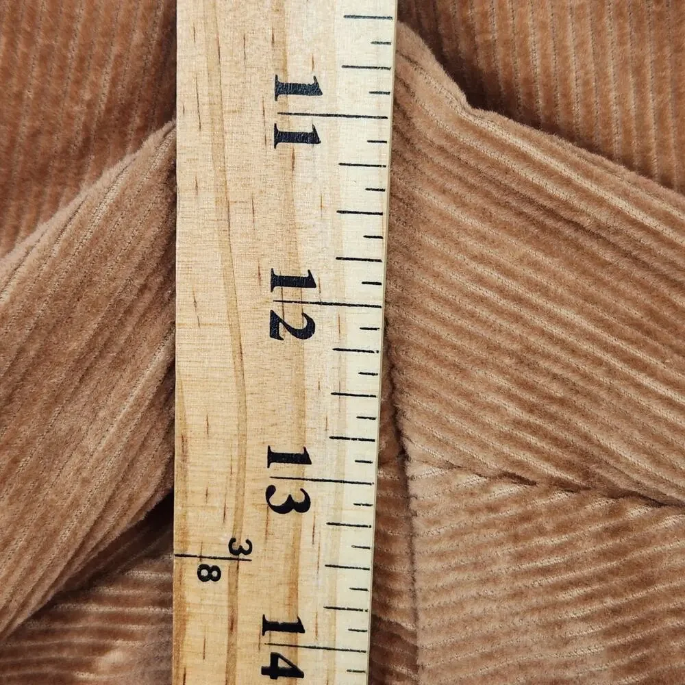 Boden Flare High Rise Corduroy Pants Dark Tan UK 14R US 10R R0180 NWT - Picture 12 of 16